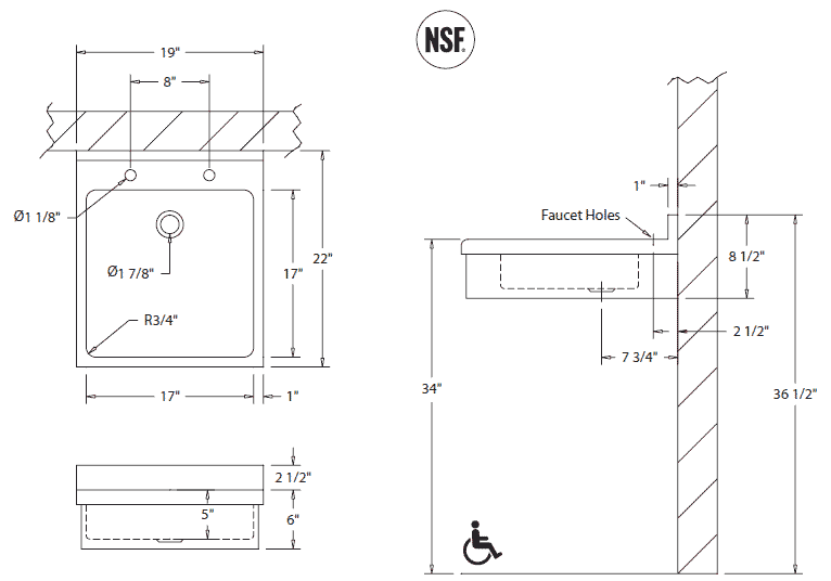 Ada Kitchen Sink Depth Requirements Wow Blog