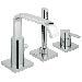 Roman tub filler with handshower