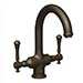 Dual handle bar faucet