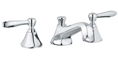 Somerset wideset lav with lever handles