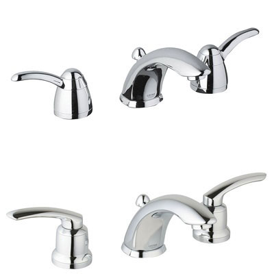 Grohe Talia Series widespread lav faucet in chrome
