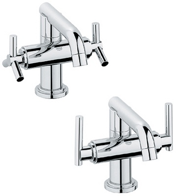 Atrio centerset lavatory low spout faucet
