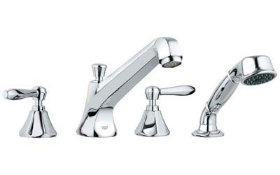 Somerset Roman tub filler with lever handles