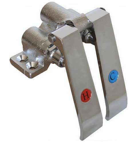 thumbnail image 2 of Xiuganpo Self Closing Knee Valve, Brass Faucet Valve With G1/2 2 of 13