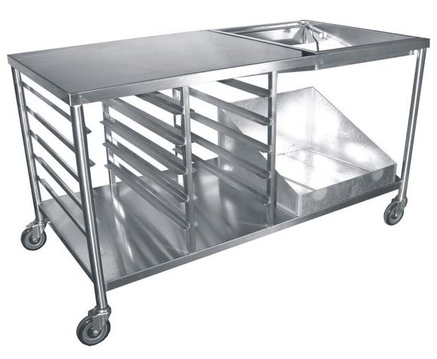 Donut Tables, Bun Pan Racks, and More Bakery Products