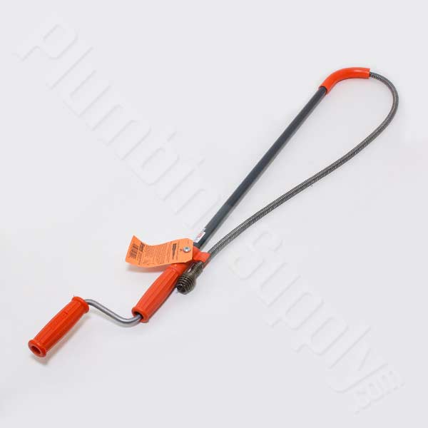 Hand Crank or Drill Operated Powered Plumbing Drain Cleaner Snake Cable Tool