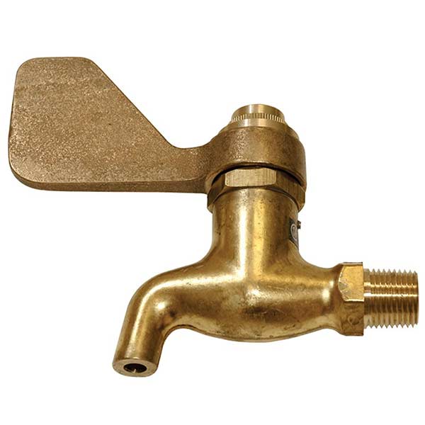 Haws 6252EHLF self-closing faucet bibb