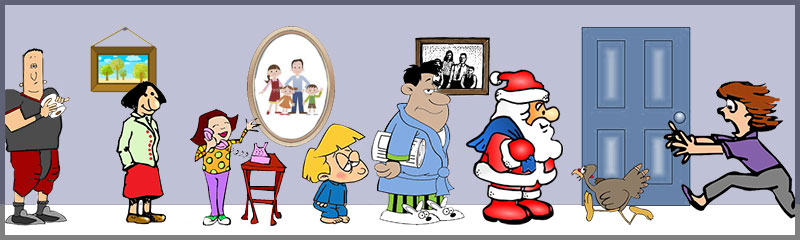 Funny holiday cartoon