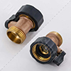 Hose shut-off fitting