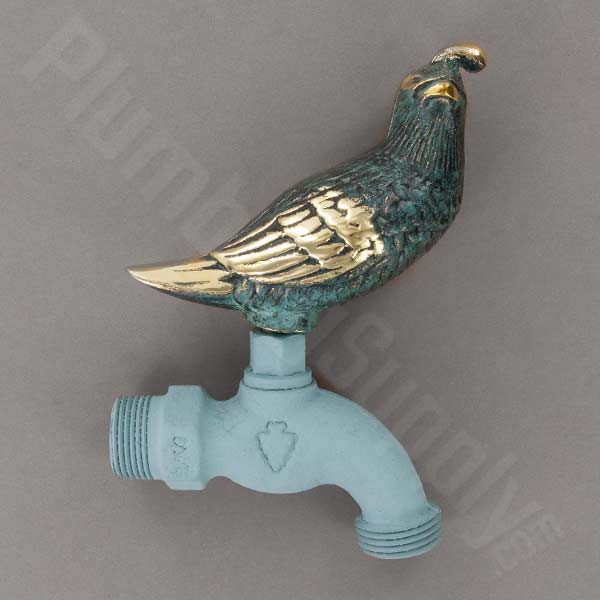 Example of quail handled hose bibb