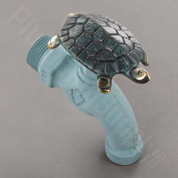 Example of turtle handled hose bibb