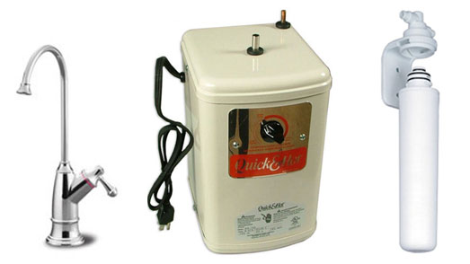 intstant hot water filter system