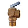 Pressure only relief valve