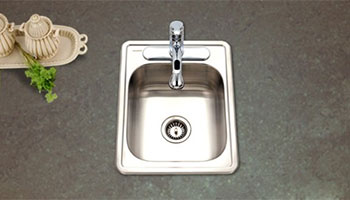 Houzer Hospitality series rectangular undermount bar/prep sink
