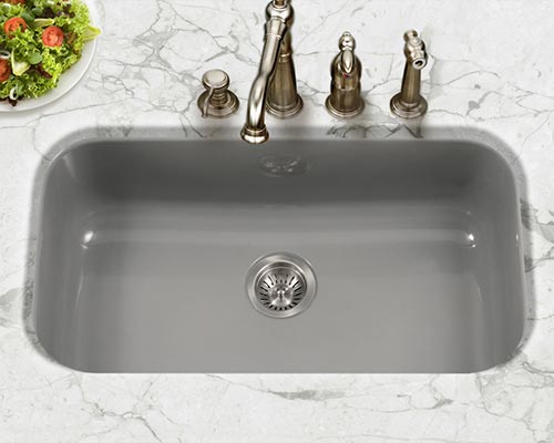 Houzer Porcelain Enameled Steel Kitchen Sinks