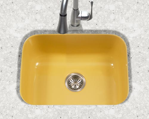 Houzer Porcelain Enameled Steel Kitchen Sinks