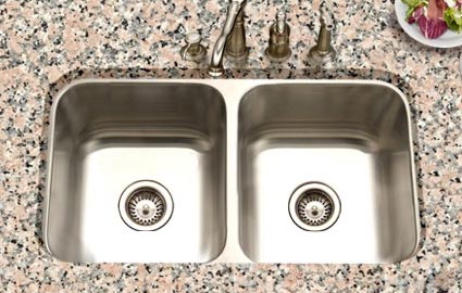 Houzer Stainless Steel Undermount Kitchen Sinks