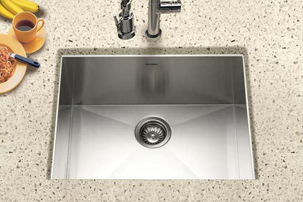 Houzer Stainless Steel Zero Small Radius Kitchen Sinks