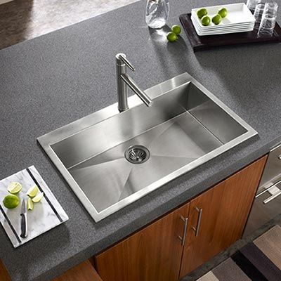 Houzer Stainless Steel Zero \u0026 Small Radius Kitchen Sinks Houzer Stainless Steel Zero \u0026 Small Radius Kitchen Sinks