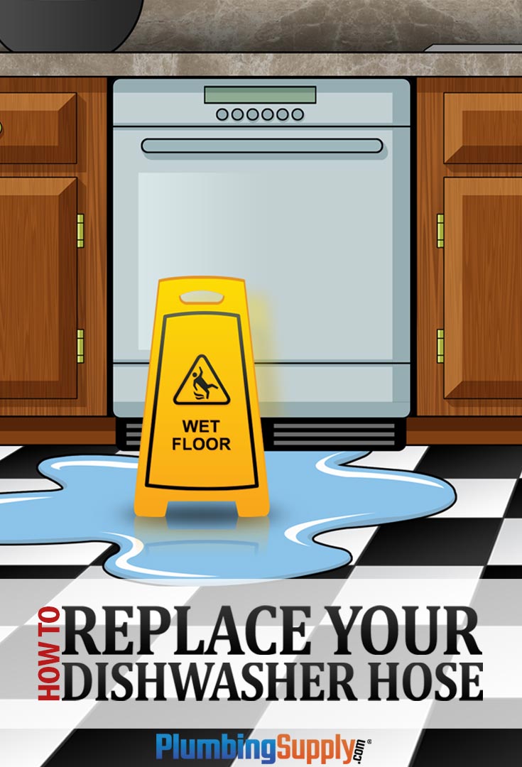 Dishwasher drain hoses are one of the most critical and vulnerable components of the unit. Luckily, drain hose replacement is incredibly easy!
