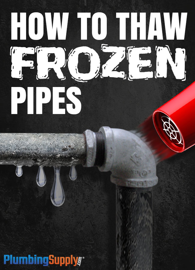 Learn how to implement several options for dealing with a frozen pipe before it becomes a burst pipe.
