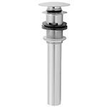 Round top finger touch drain
