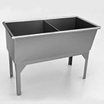 Just Manufacturing freestanding laundry sink
