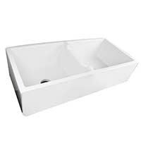 Nantucket Hyannis double bowl fireclay kitchen sink