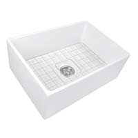 Nantucket classic single bowl fireclay kitchen sink