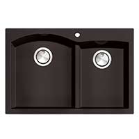 Nantucket PR6040 offset double bowl sink