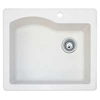 Swan quartz composite single bowl sink