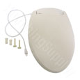Heated toilet seat