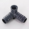 barbed fipt side outlet 90 degree elbow