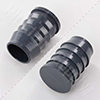 barbed plugs