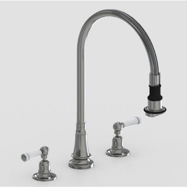 Steam Valve Original Three Hole Deck Mount Kitchen Faucets