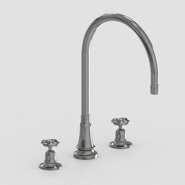 Steam Valve Original Three Hole Deck Mount Kitchen Faucets
