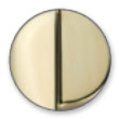 Unlacquered brass finish example