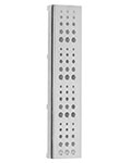 Jaclo dotted style channel drain grate
