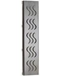 Jaclo wave style channel drain grate