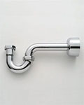 Classic p-trap bathroom sink drain