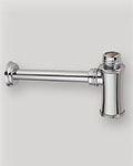 Traditional p-trap bathroom sink drain