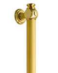 Jaclo reeded grab bar with end caps