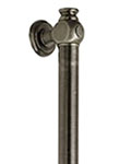 Jaclo smooth grab bar with end caps