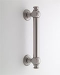 Jaclo smooth shower door pull with end caps
