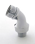 Jaclo angled deck mount handshower holder