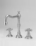 Jaclo Roaring 20's tub filler faucet with cross handles