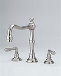 Jaclo Roaring 20's tub filler faucet with lever handles