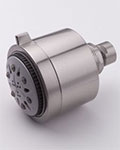 Jaclo Cylindrico 5 multi-function water efficient shower head with nebulizing mist