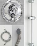 Jaclo Titania thermostatic shower system