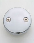 Two Hole Overflow Faceplate